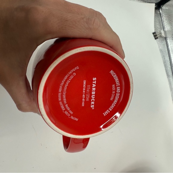 Starbucks  coffee Bold Red Mug 11oz cup - Picture 3 of 3